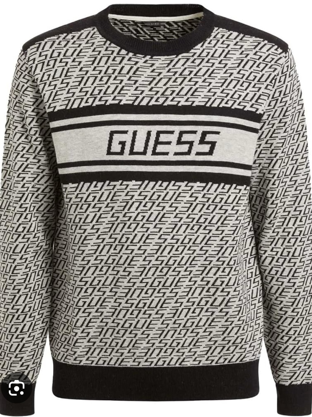 Guess Allover Logo Men’s Sweater